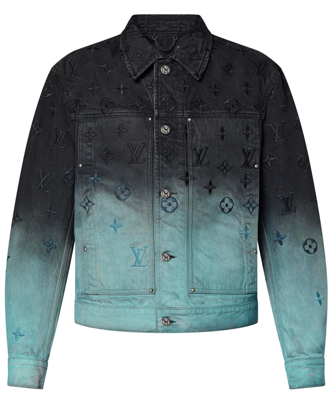 Louis Vuitton 'Borreal Evening' Denim Jacket