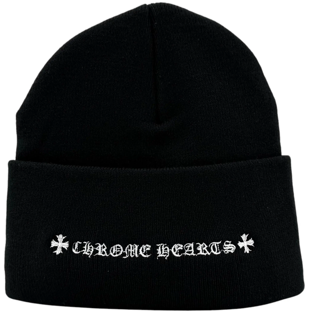 Chrome Hearts 'CH Logo' Black Beanie