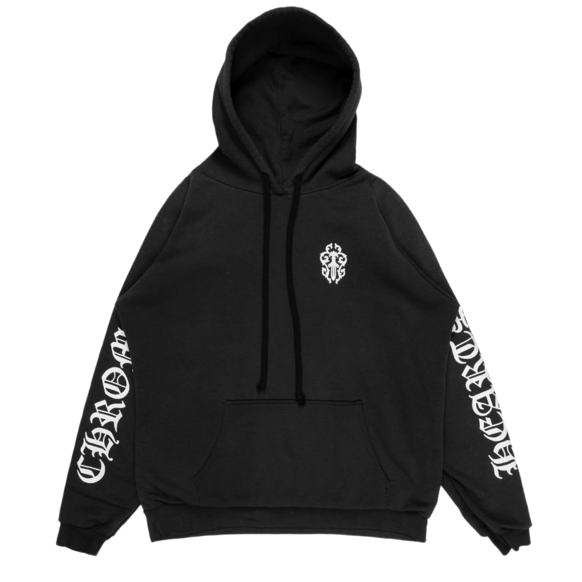 Chrome Hearts 'Black' Vintage Dagger Thermal Hoodie