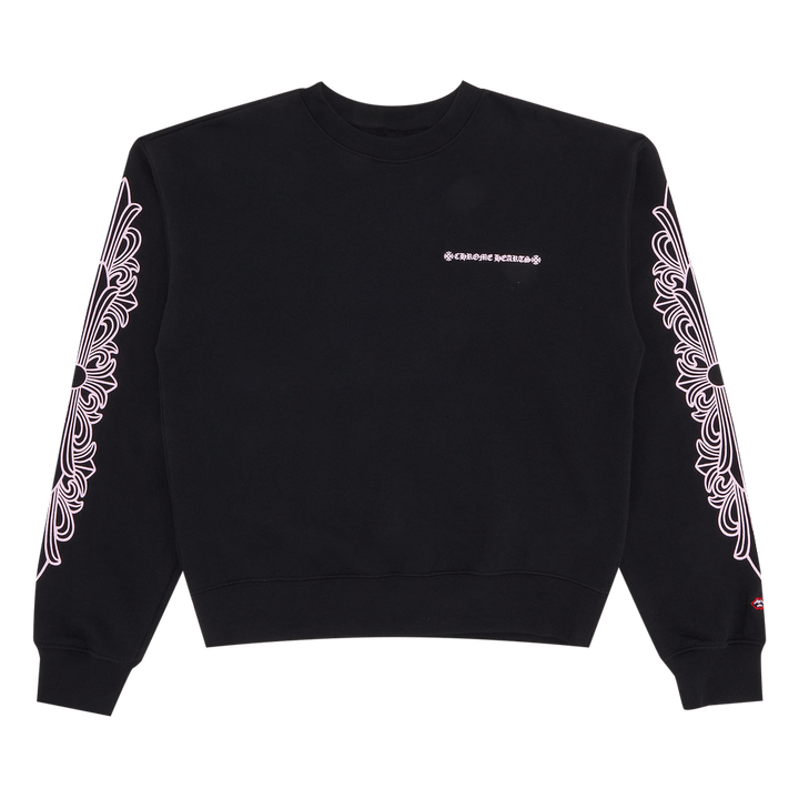 Chrome Hearts Matty Boy 'Pink Cross' Crewneck