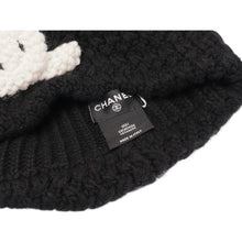 Chanel 'Black' CC Cashmere Knit Beanie