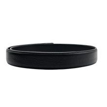 Chrome Hearts 'Black' Leather Belt Strap