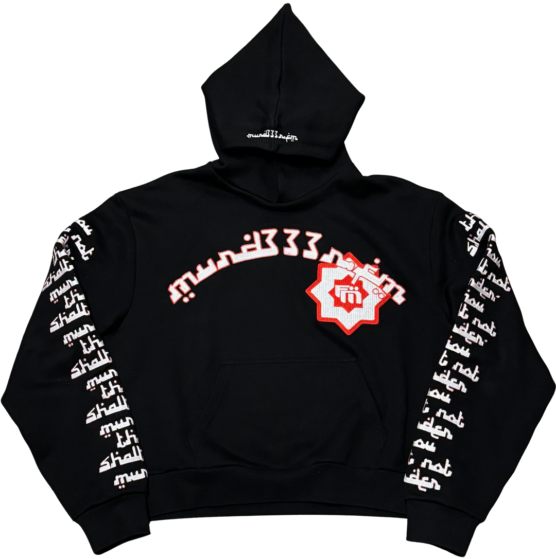 Murd333r.fm 'Thou Shalt Not' Tokyo Exclusive Hoodie