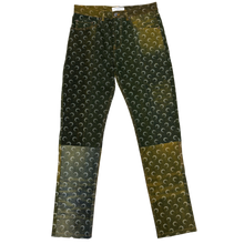 Marine Serre 'Yellow' Regenerated Allover Moon Jeans
