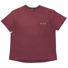 Enfants Riches Deprimes 'Hebrew Font' Distressed & Red Pocket Tee