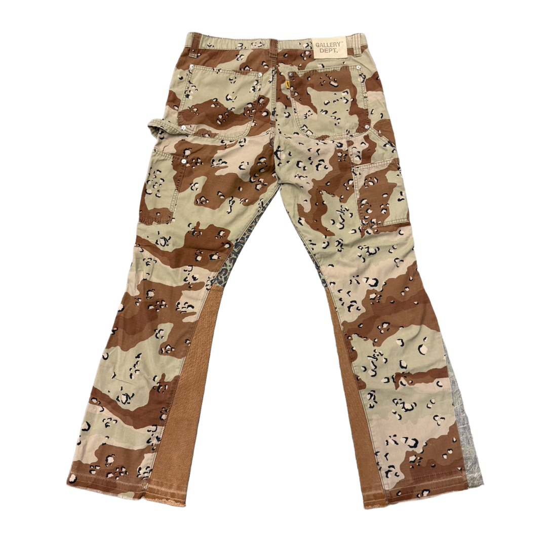 Gallery Dept 'Chocolate Chip Camo' LA Flare Pants