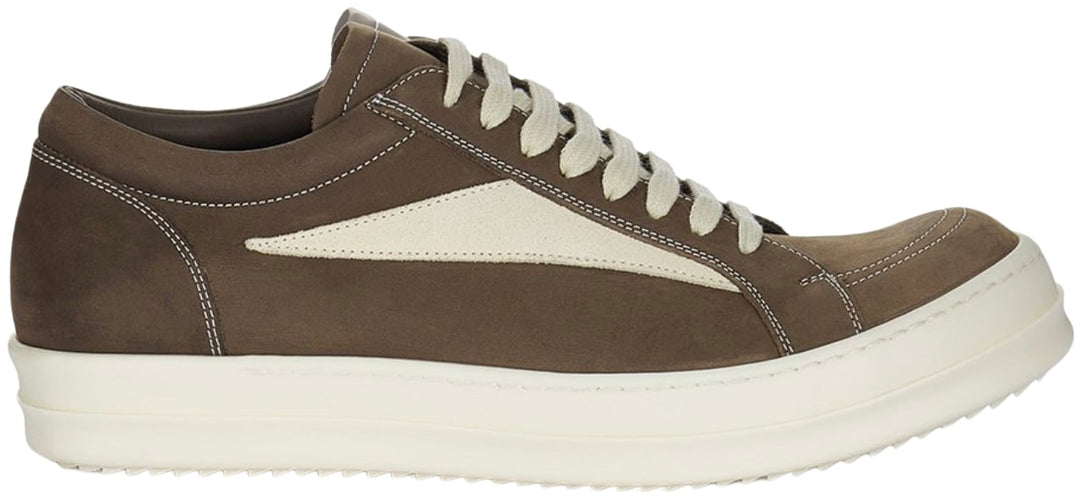 Rick Owens 'Fawn' Nubuck Suede Vintage Sneaks