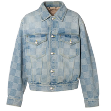 Louis Vuitton 'Blue' Damier Denim Jacket