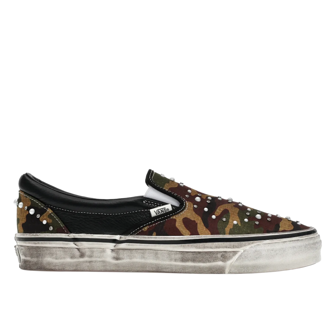 Vans LX Classic Slip-On 98 Pearlized Pack Camo Black