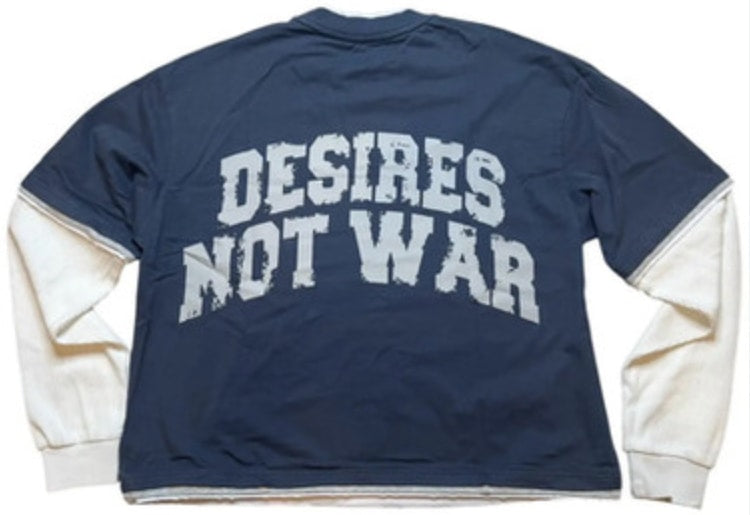 Bottega Desires 'War' Layered Longsleeve Tee