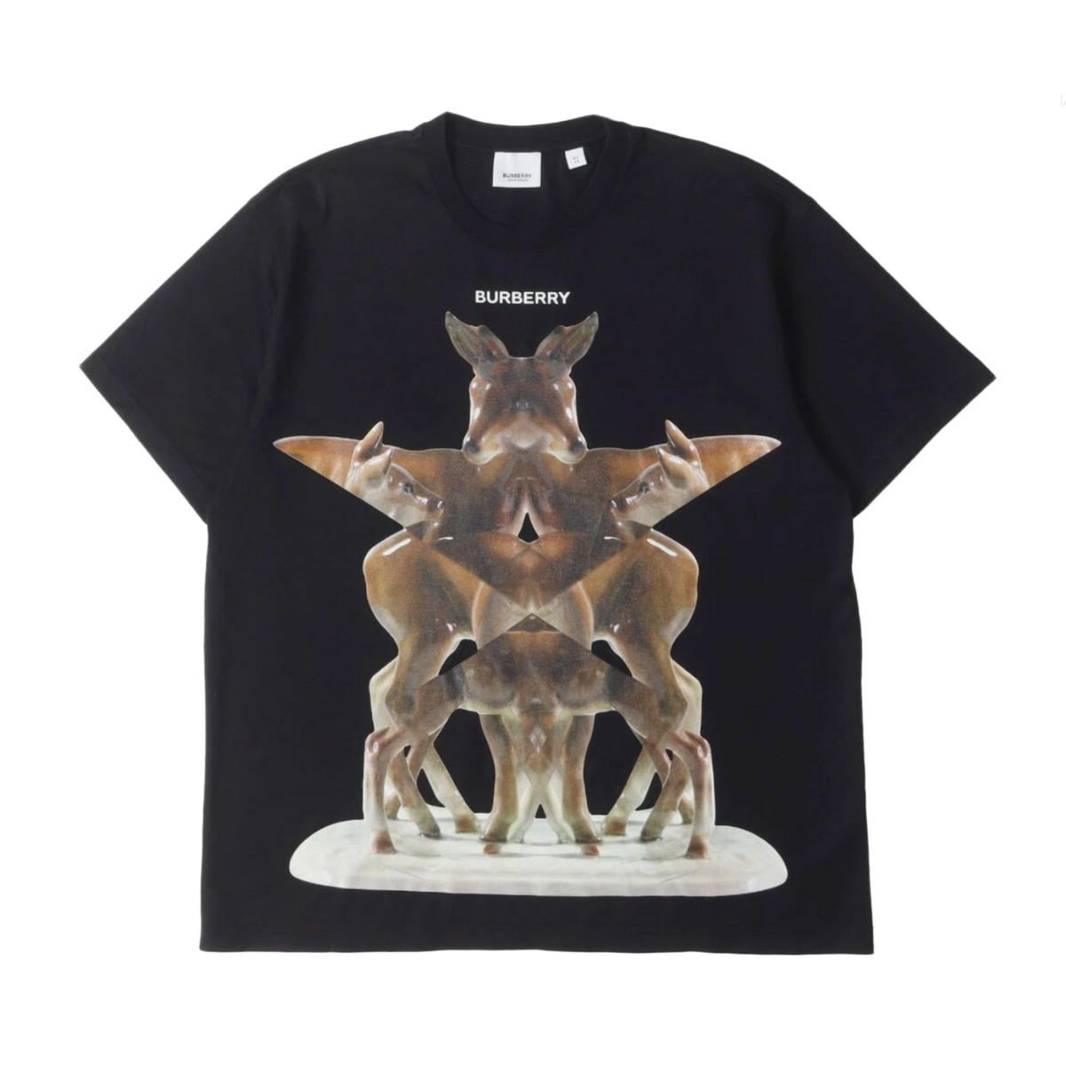 Burberry 'Bambi Kaleidoscope' Black Tee