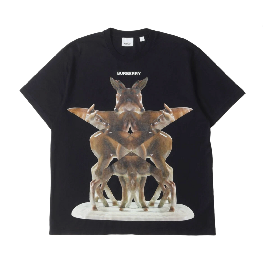 Burberry 'Bambi Kaleidoscope' Black Tee