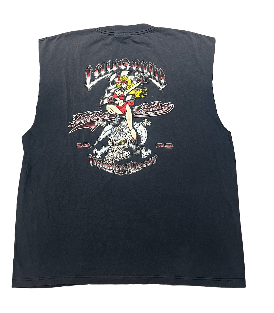 Laughlin 'Feelin Lucky' Vintage Cutoff