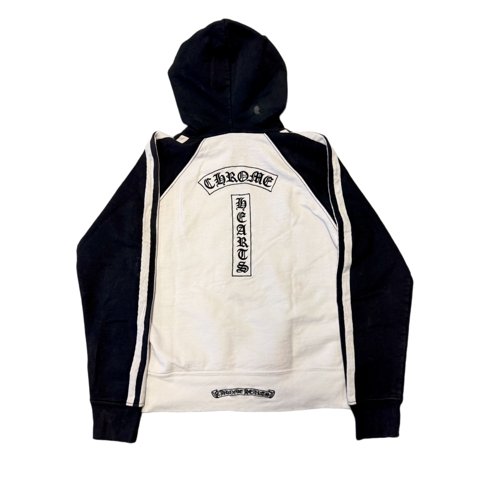 Chrome Hearts 'White and Black' Vintage T Bar Hoodie