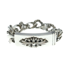 Chrome Hearts 'Floral ID' 13 Link Fancy Chain Bracelet