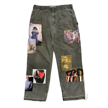 *Better With Age 'Tabloid' Olive Carpenter Pants