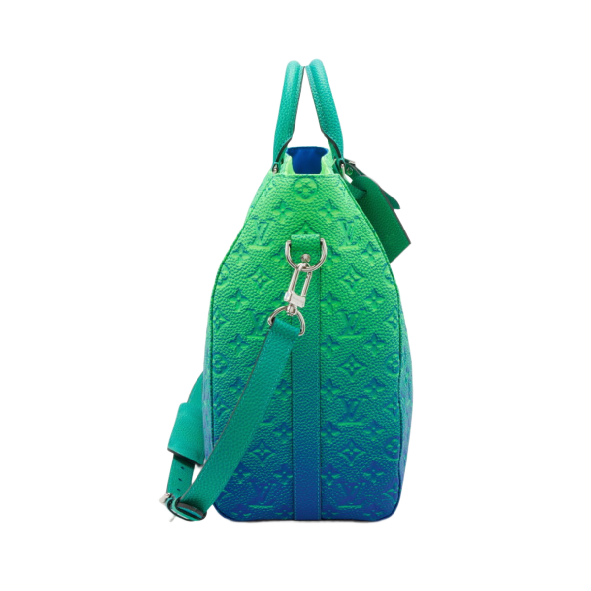 Louis Vuitton x Virgil Abloh 'Illusion' Monogram Leather Keepall Tote