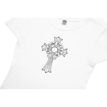 Chrome Hearts 'Horseshoe Cross' White Womens Tee