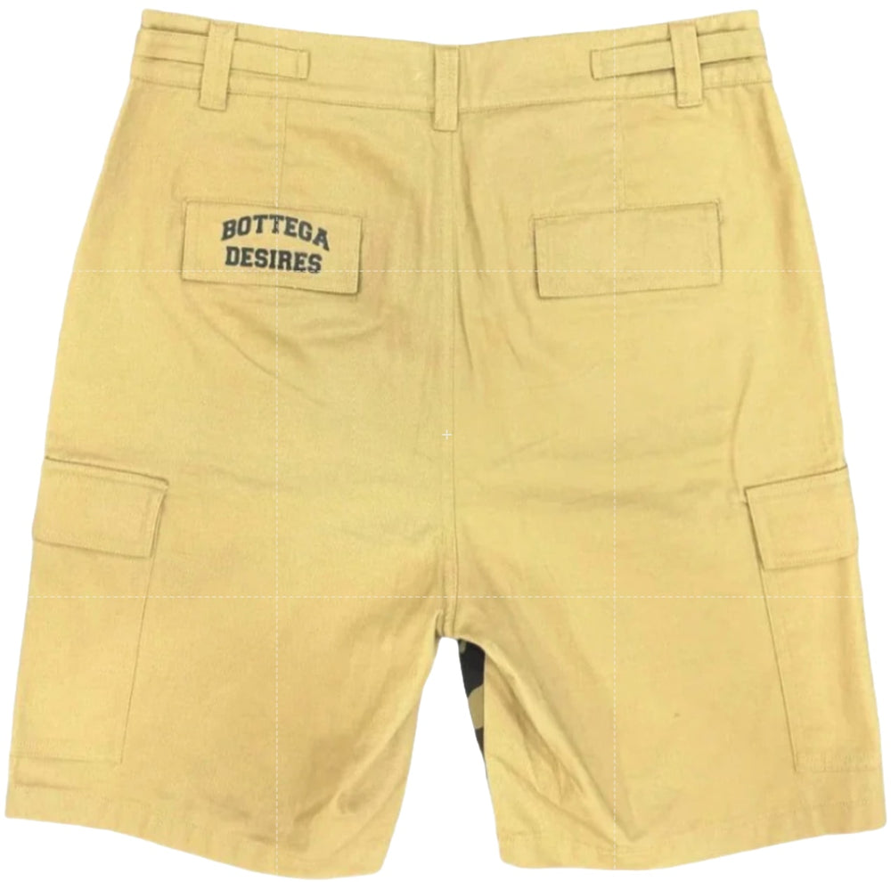 Bottega Desires 'Camo' Cargo Shorts