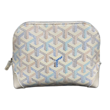 Goyard 'Polar Blue' Vendôme Cosmetic Pouch
