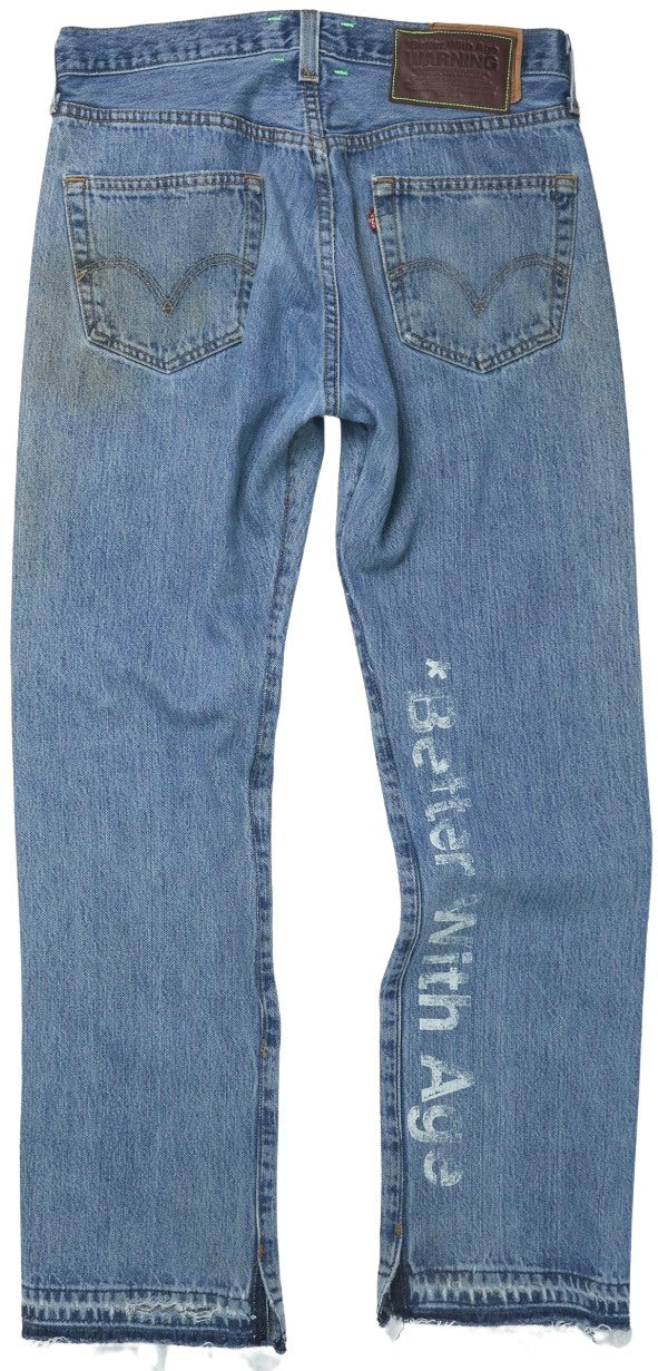 *Better With Age 'In Case You Forgot' Embroidered Jeans