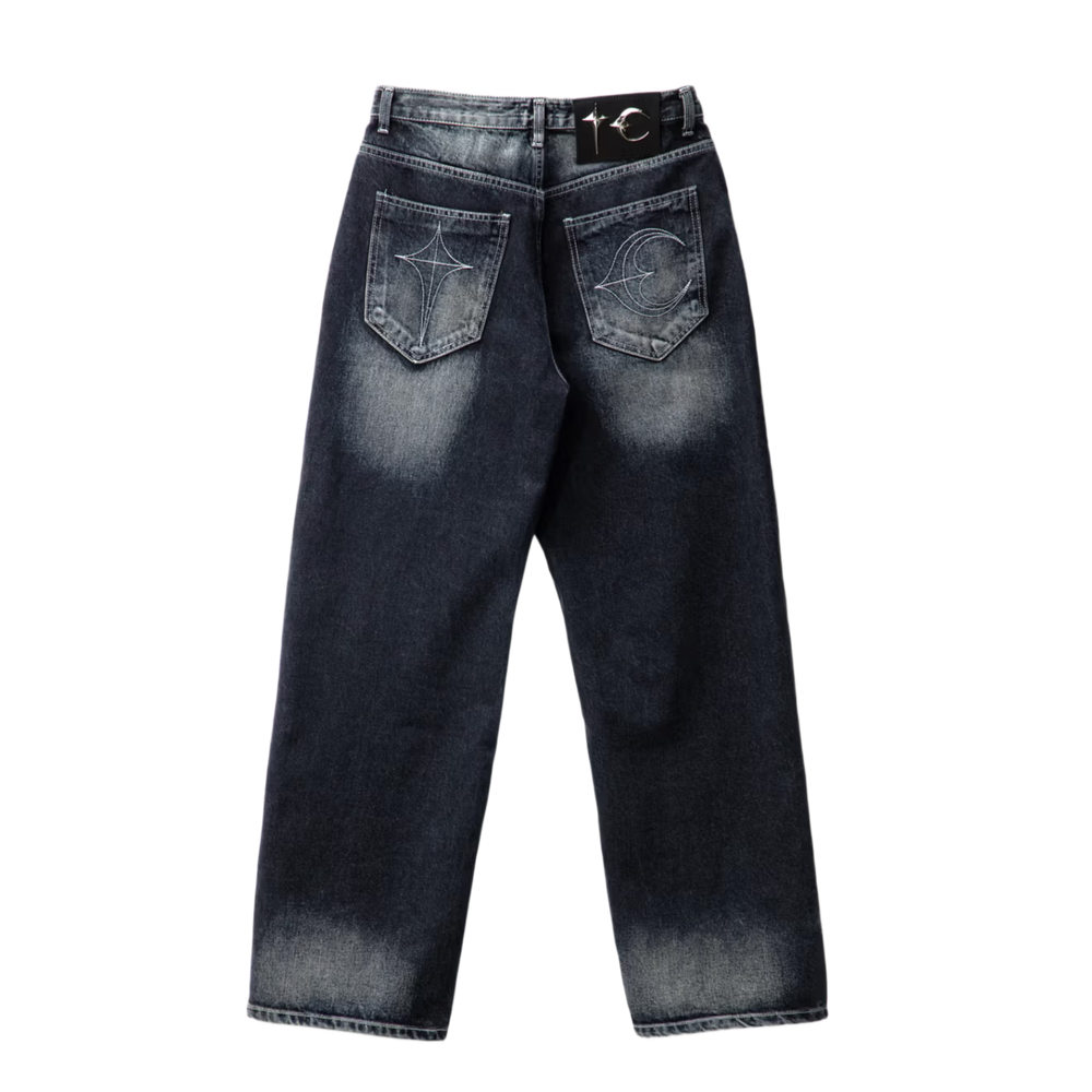 Thug Club 'Tribal Tree' Indigo Denim Pants