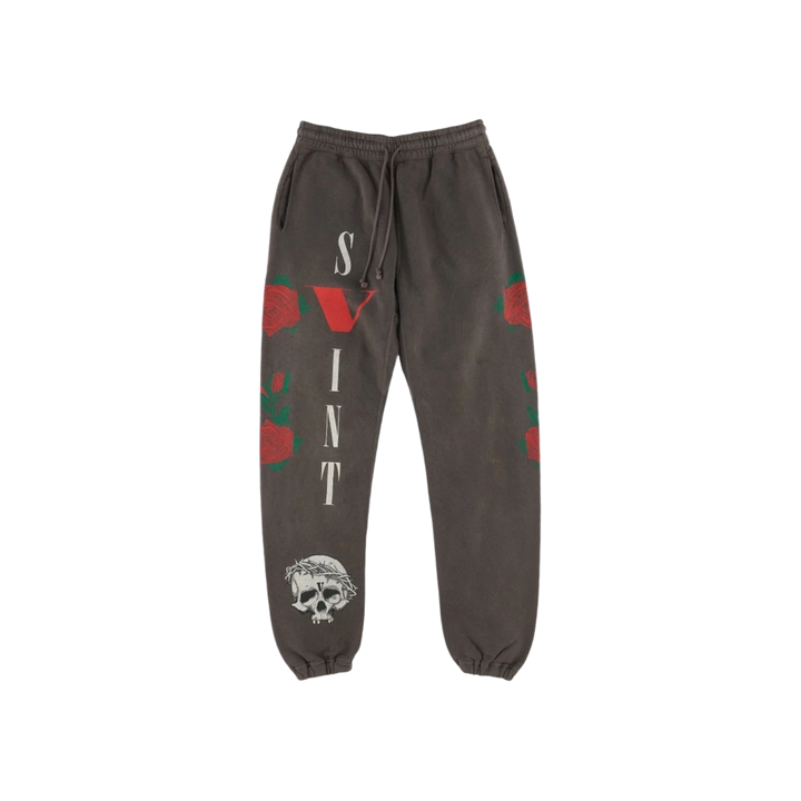 Saint Mxxxxxx x VLONE Sweatpants Black