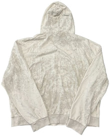 Bossi 'Blue Skull Dagger' White Zip-Up Hoodie