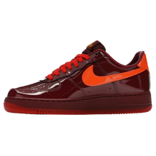 Nike Air Force 1 Low Patent Leather Dark Team Red Safety Orange