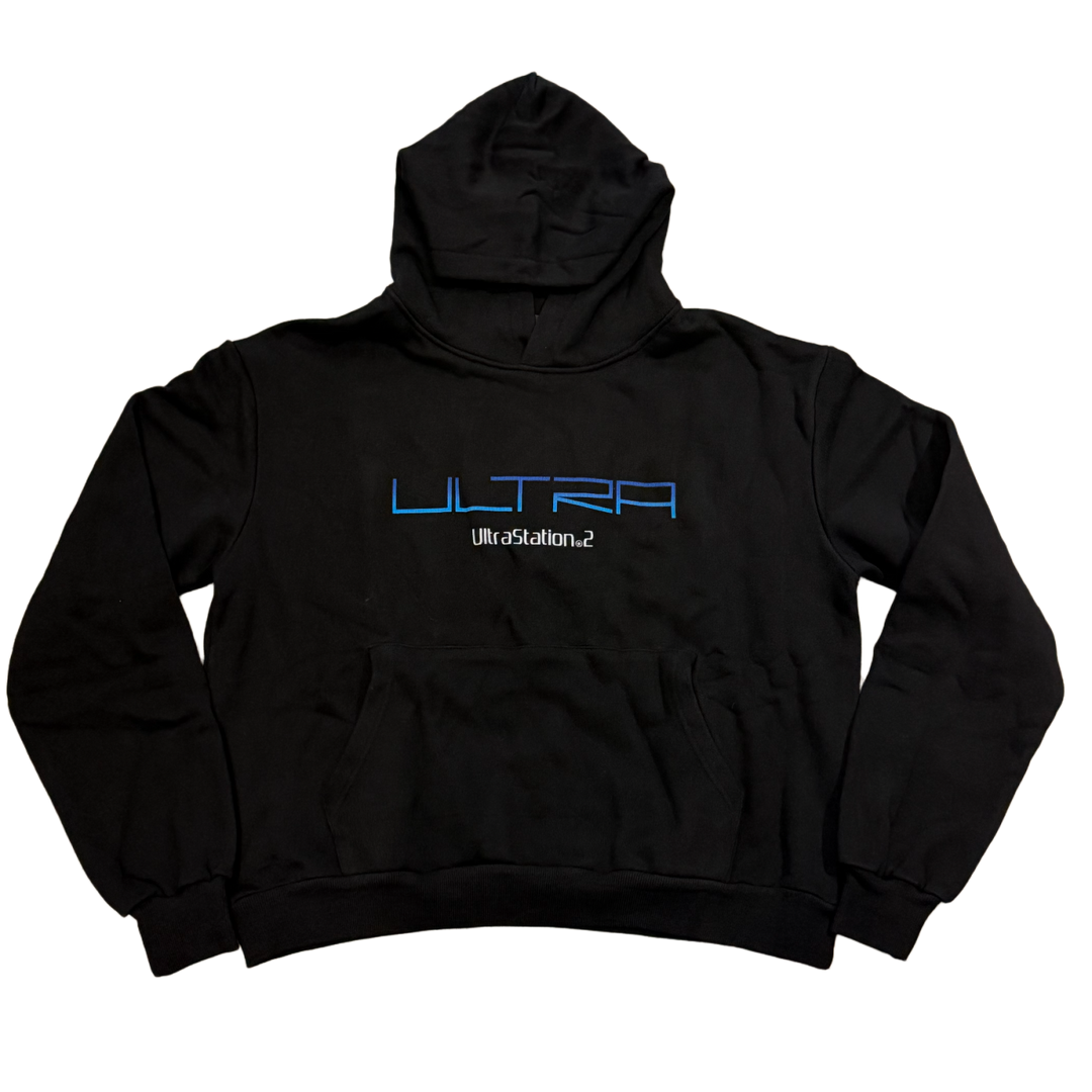 Ultra Wrld 'UltraStation 2' Black Hoodie