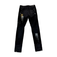Amiri 'Black MA Stencil' Jeans