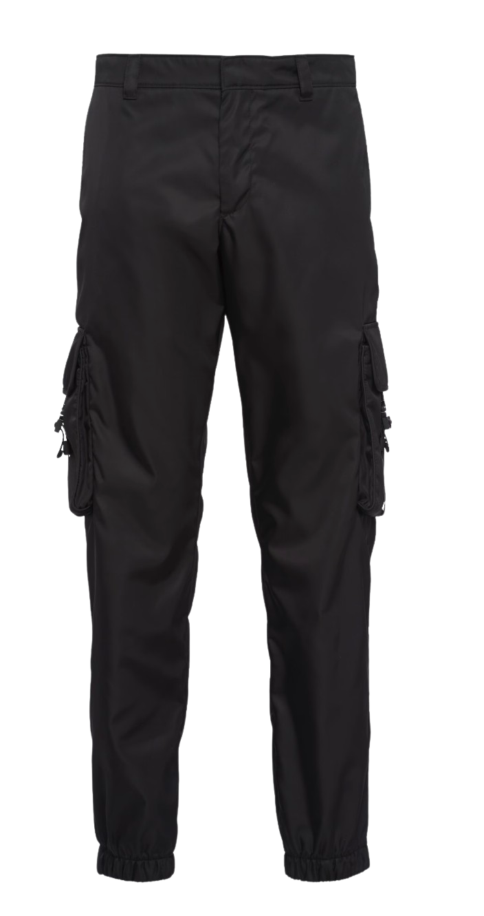 Prada Re-nylon Cargo Jogging Pants