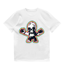 Chrome Hearts 'FOTI Harris Teeter' Rainbow Skull White Tee