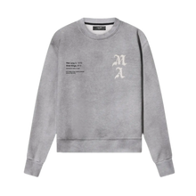 Amiri x Wes Lang Solar Kings 'Grey' Crewneck