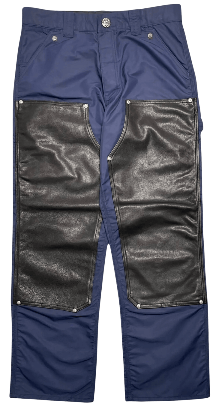 Chrome Hearts 'Navy' Double Knee Nylon Pants