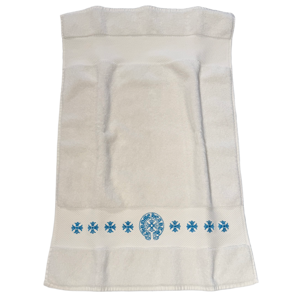 Chrome Hearts 'White' St Barth Exclusive Hand Towel