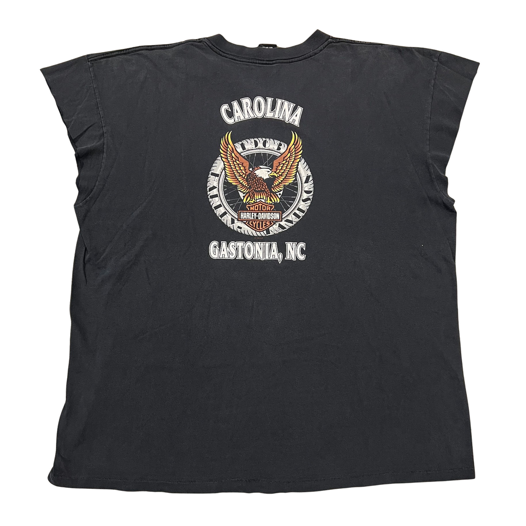 Harley Davidson 'Gastonia, NC' Vintage Cutoff
