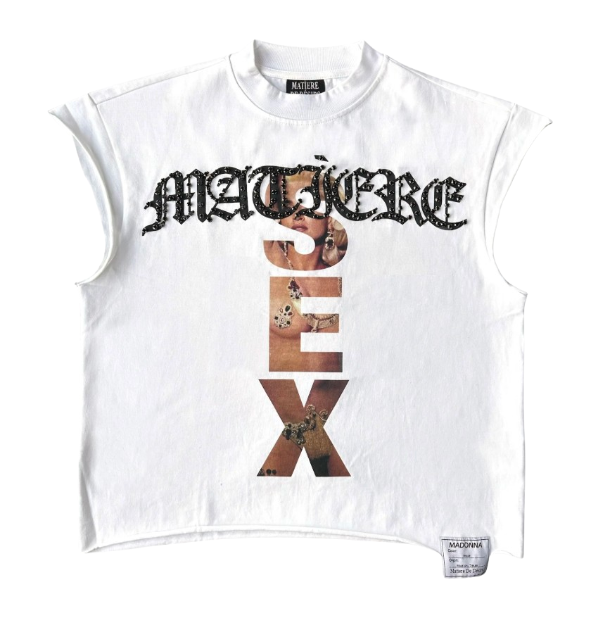 Matière De Dèsirs Madonna Cut Off Tee
