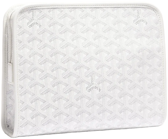 Goyard 'White' Jouvence MM Toiletry Bag