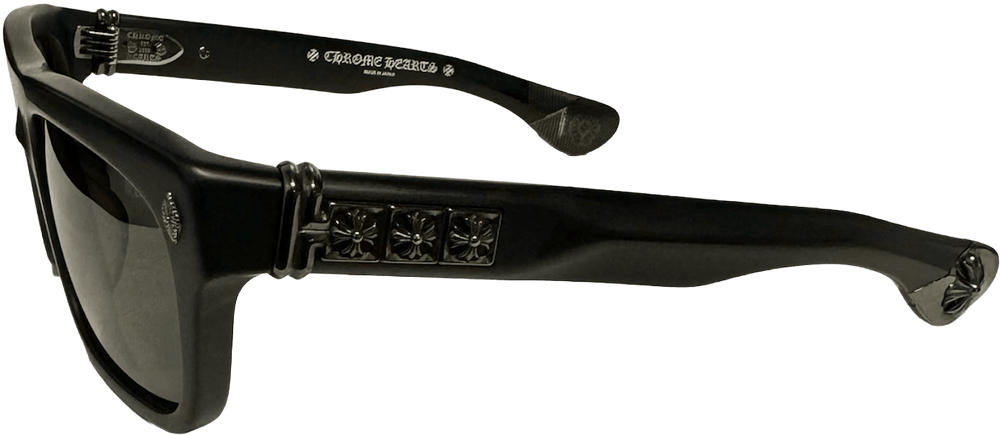 Chrome Hearts 'Sluss Bussin II' Black Rhodium Matte Sunglasses