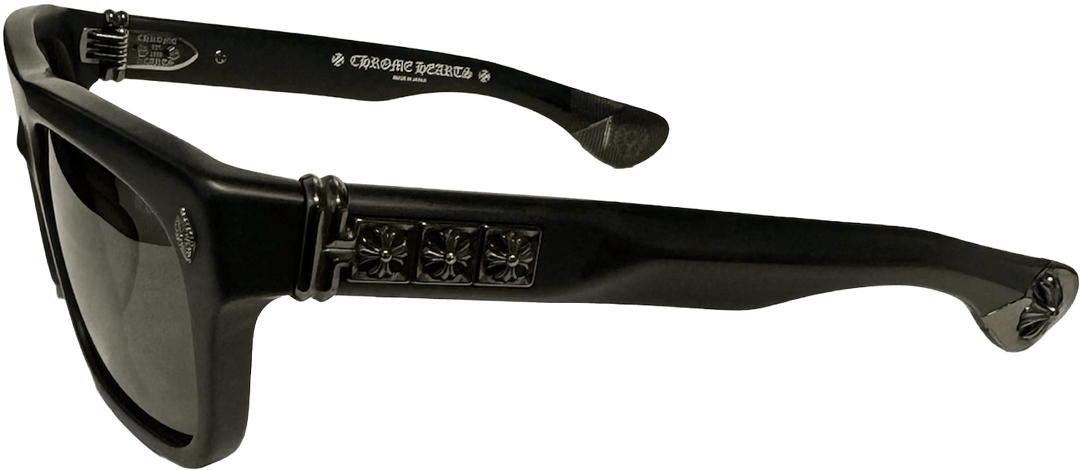 Chrome Hearts 'Sluss Bussin II' Black Rhodium Matte Sunglasses