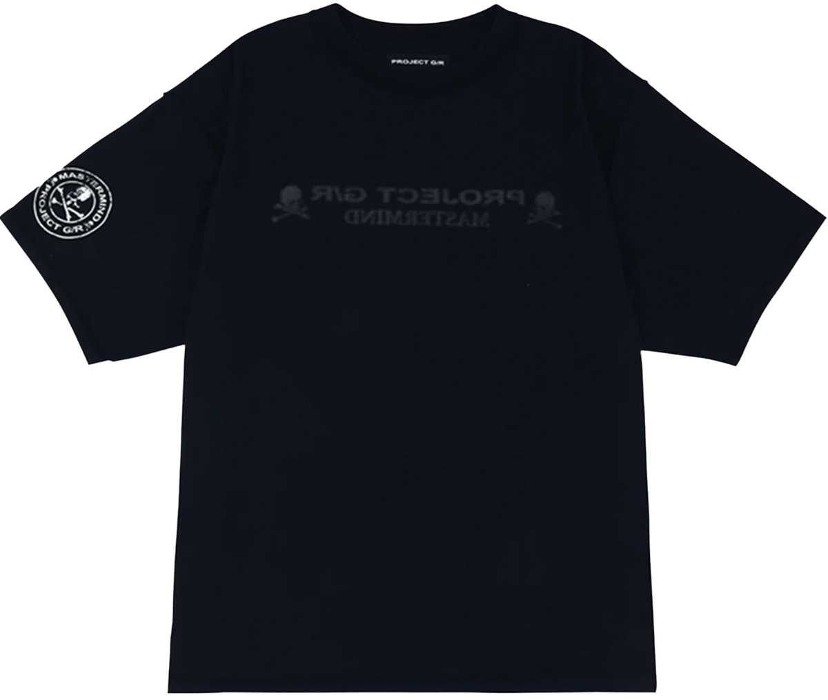 Project G/R Mastermind 'Inside Out' Black Tee