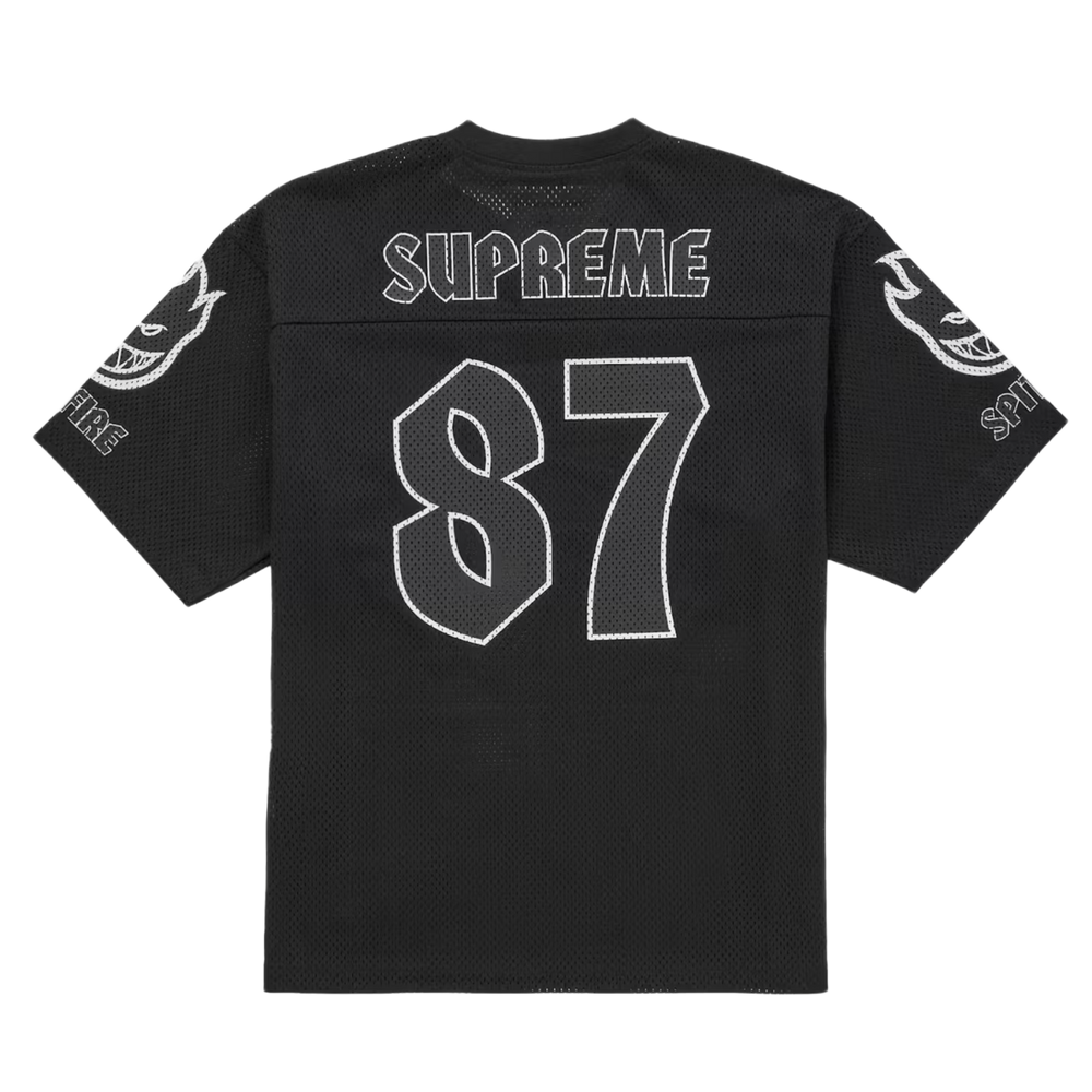 Supreme x Spitfire 'Black' Football Jersey