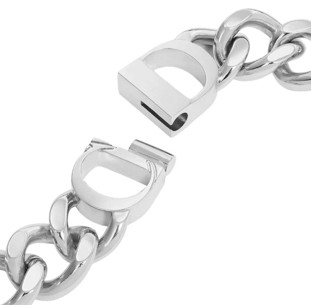 Dior 'CD Icon' 18in Cuban Link Necklace