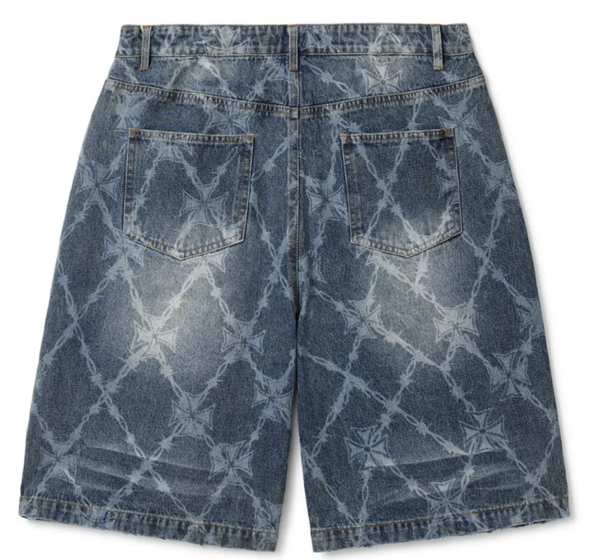 Vale Forever 'Ironwork' Jean Shorts