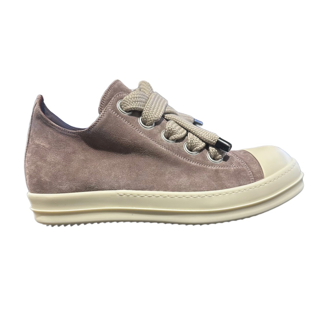 Rick Owens 'Grape' Suede Jumbolace Sneakers
