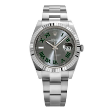 Rolex Datejust 'Wimbledon' 41 Oystersteel Stainless Slate Dial Oyster Watch 2026 126334