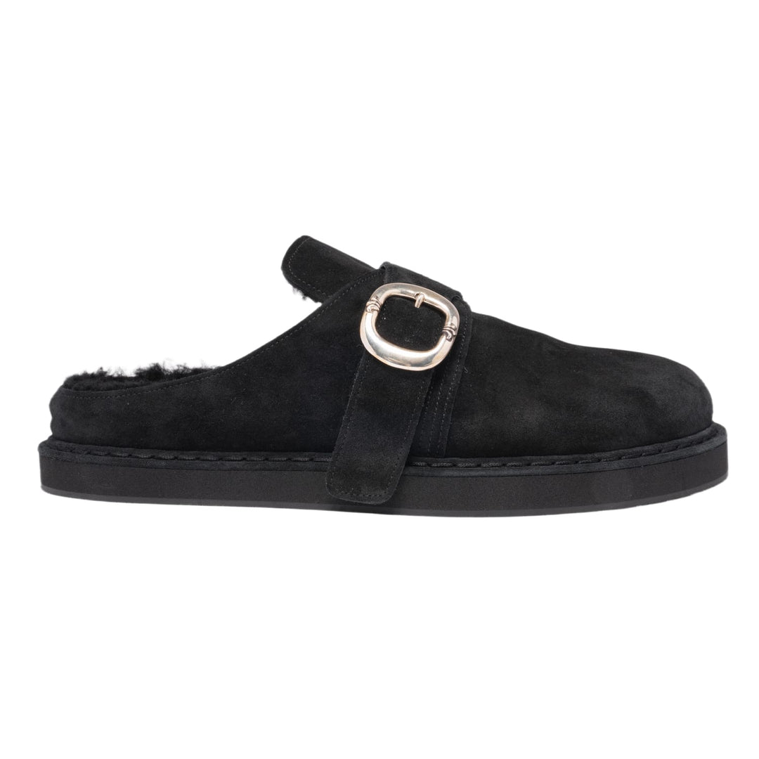 Chrome Hearts 'Black' Sherpa Lined Gunslinger Mule