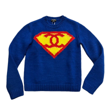 Chanel 26A 'Superman' CC Cashmere Women's Sweater