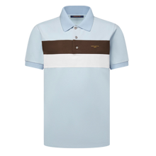 Louis Vuitton 'Pale Blue' Polo Button Shirt